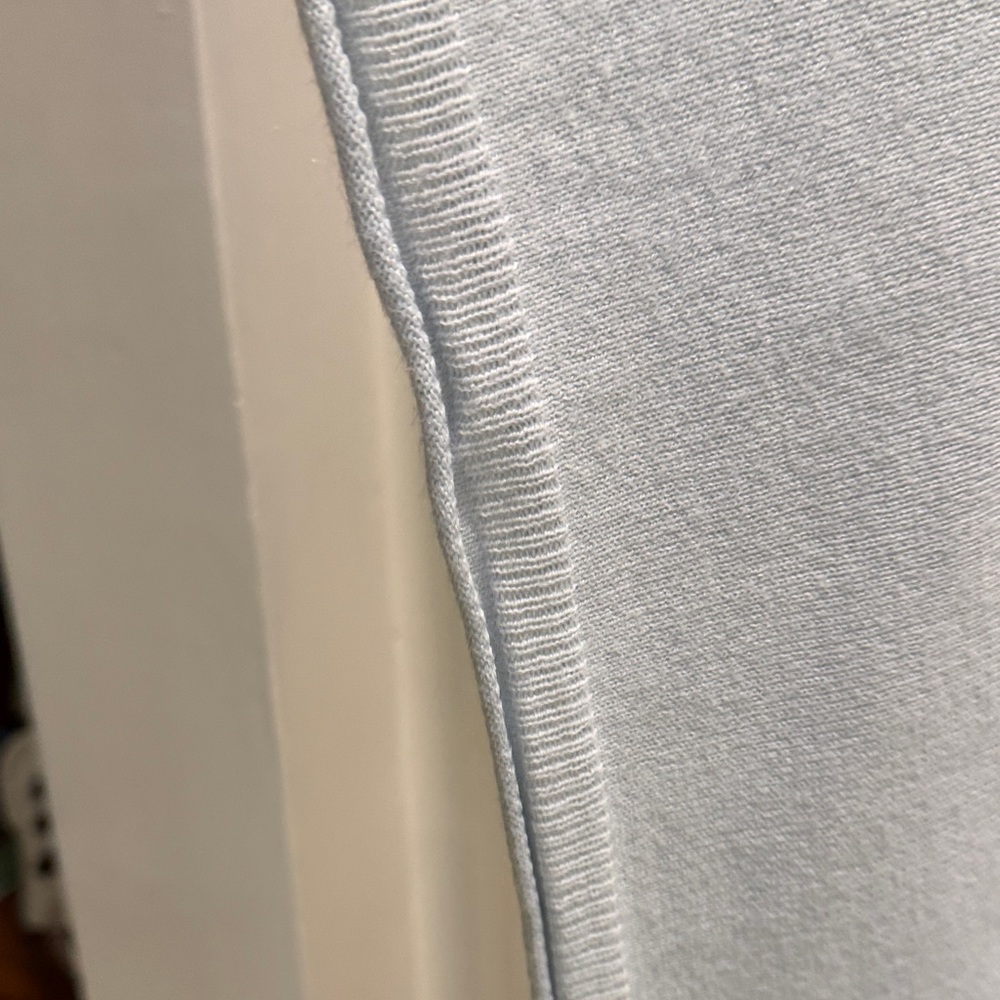 Mer Sea Soft Light Blue Crewneck Oversized Knit Sweater - Picture 11 of 14